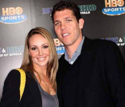 Bre Ladd with her husband Luke Walton